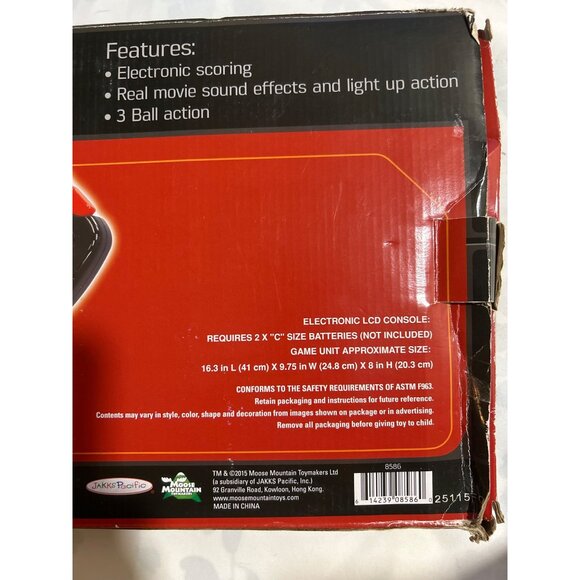 Star Wars The Force Awakens Tabletop Pinball Game Electronic Light Up # 25115FC - Picture 14 of 14